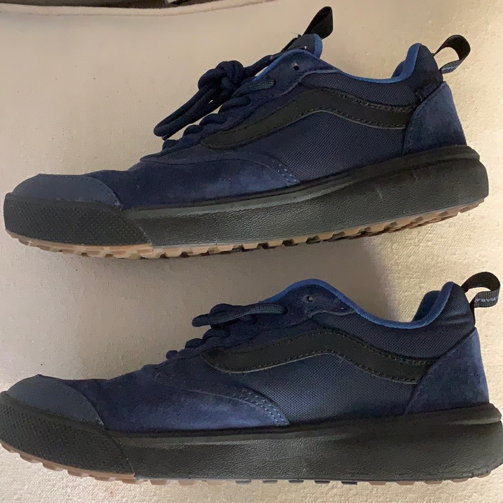 Vans Navy Suede Sneakers